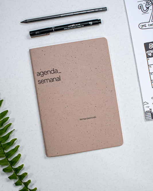 A5 Orgánika - Agenda semanal