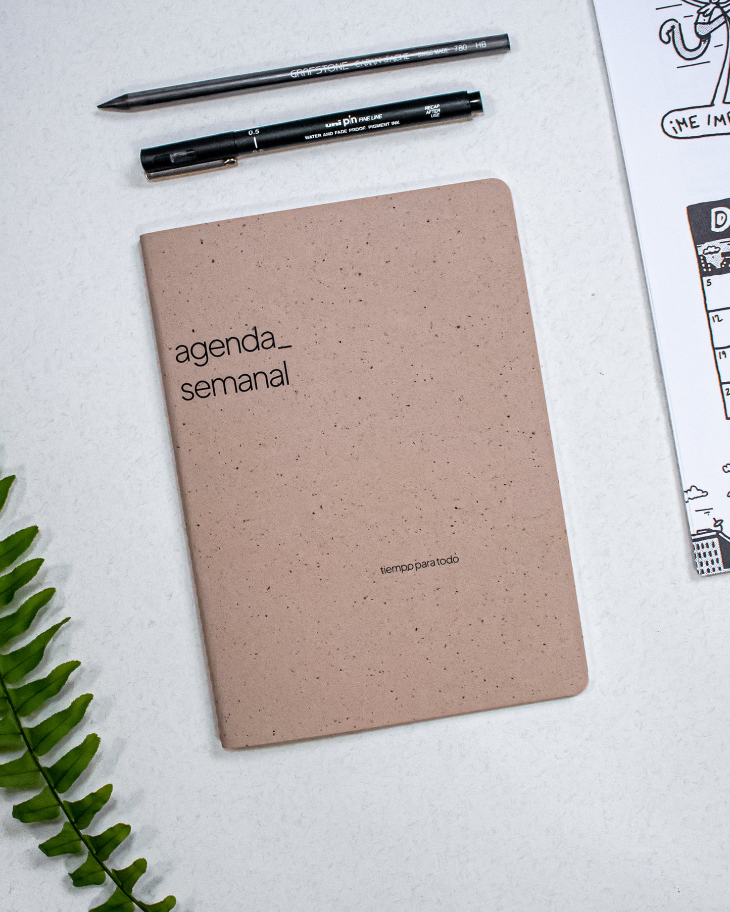 A5 Orgánika - Agenda semanal